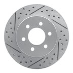 Dynamic Friction 830-40084L Disc Brake Rotor - Front Left - view 1