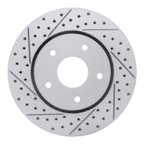 Dynamic Friction 830-40107L Disc Brake Rotor - Front Left - view 1
