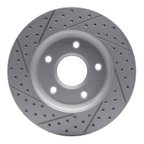 Dynamic Friction 830-40107R Disc Brake Rotor - Front Right - view 5