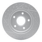Dynamic Friction 830-40109R Disc Brake Rotor - Rear Right - view 5