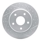 Dynamic Friction 830-40109R Disc Brake Rotor - Rear Right - view 1