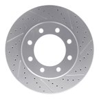 Dynamite Friction 830-40110R Disc Brake Rotor - Front Right - view 1