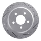 Dynamic Friction 830-42023R Disc Brake Rotor - Rear Right - view 1