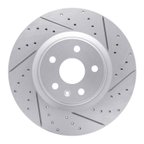 Dynamic Friction 830-45019R Disc Brake Rotor - Front Right - view 1