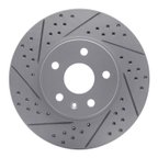 Dynamite Friction 830-46025L Disc Brake Rotor - Front Left - view 1
