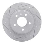 Dynamic Friction 830-47044L Disc Brake Rotor - Rear Left - view 1