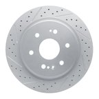Dynamite Friction 830-47081L Disc Brake Rotor - Rear Left - view 1
