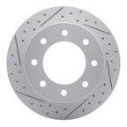 Dynamic Friction 830-48039L Disc Brake Rotor - Rear Left - view 1