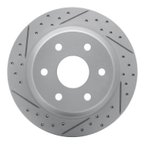 Dynamite Friction 830-48041L Disc Brake Rotor - Rear Left - view 1