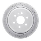 Dynamite Friction 830-48063L Disc Brake Rotor - Rear Left - view 1