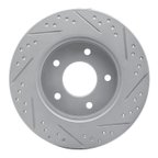 Dynamic Friction 830-52010L Disc Brake Rotor - Rear Left - view 5