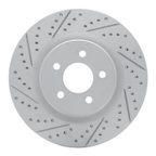 Dynamic Friction 830-54036L Disc Brake Rotor - Front Left - view 1