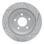 Dynamic Friction 830-54037L Disc Brake Rotor - Rear Left - view 5