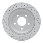 Dynamic Friction 830-54037R Disc Brake Rotor - Rear Right - view 5