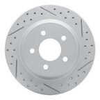 Dynamic Friction 830-54037R Disc Brake Rotor - Rear Right - view 1