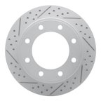 Dynamite Friction 830-54161L Disc Brake Rotor - Rear Left - view 1