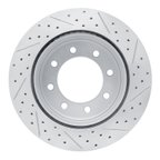 Dynamite Friction 830-54227L Disc Brake Rotor - Rear Left - view 5