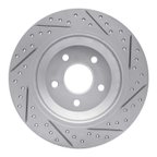 Dynamite Friction 830-54262L Disc Brake Rotor - Rear Left - view 5