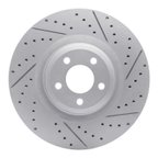 Dynamic Friction 830-54277R Disc Brake Rotor - Front Right - view 1
