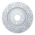 Dynamic Friction 830-54278L Disc Brake Rotor - Rear Left - view 1