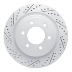 Dynamic Friction 830-54289L Disc Brake Rotor - Rear Left - view 1
