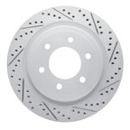 Dynamic Friction 830-54289R Disc Brake Rotor - Rear Right - view 1