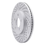 Dynamic Friction 830-56019L Disc Brake Rotor - Front Left - view 2