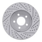 Dynamic Friction 830-56019L Disc Brake Rotor - Front Left - view 5