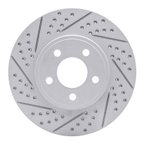 Dynamic Friction 830-56019L Disc Brake Rotor - Front Left - view 1