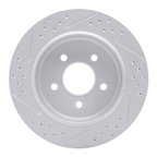 Dynamic Friction 830-56020R Disc Brake Rotor - Rear Right - view 5