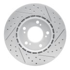 Dynamic Friction 830-58004L Disc Brake Rotor - Front Left - view 5