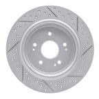 Dynamite Friction 830-58029L Disc Brake Rotor - Rear Left - view 5
