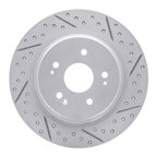 Dynamite Friction 830-58029R Disc Brake Rotor - Rear Right - view 1
