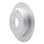 Dynamic Friction 830-59050L Disc Brake Rotor - Rear Left - view 2