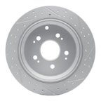 Dynamic Friction 830-59050L Disc Brake Rotor - Rear Left - view 5