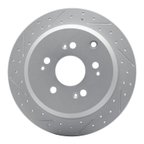 Dynamic Friction 830-59050L Disc Brake Rotor - Rear Left - view 1