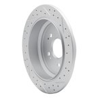 Dynamic Friction 830-59050L Disc Brake Rotor - Rear Left - view 4