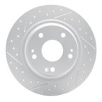 Dynamite Friction 830-59068L Disc Brake Rotor - Rear Left - view 1