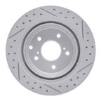 Dynamic Friction 830-67034L Disc Brake Rotor - Rear Left - view 5