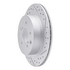 Dynamic Friction 830-67034R Disc Brake Rotor - Rear Right - view 2