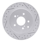 Dynamic Friction 830-67034R Disc Brake Rotor - Rear Right - view 1