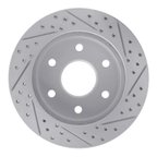 Dynamic Friction 830-67080R Disc Brake Rotor - Front Right - view 4