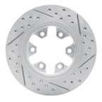 Dynamic Friction 830-67081L Disc Brake Rotor - Front Left - view 5