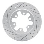 Dynamic Friction 830-67081L Disc Brake Rotor - Front Left - view 1