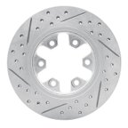 Dynamic Friction 830-67081R Disc Brake Rotor - Front Right - view 5
