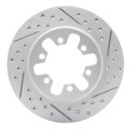 Dynamic Friction 830-67081R Disc Brake Rotor - Front Right - view 1