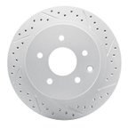 Dynamite Friction 830-67088R Disc Brake Rotor - Rear Right - view 1