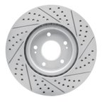 Dynamic Friction 830-72035L Disc Brake Rotor - Front Left - view 5
