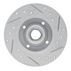 Dynamic Friction 830-74005L Disc Brake Rotor - Rear Left - view 5