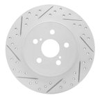 Dynamic Friction 830-75029L Disc Brake Rotor - Rear Left - view 1